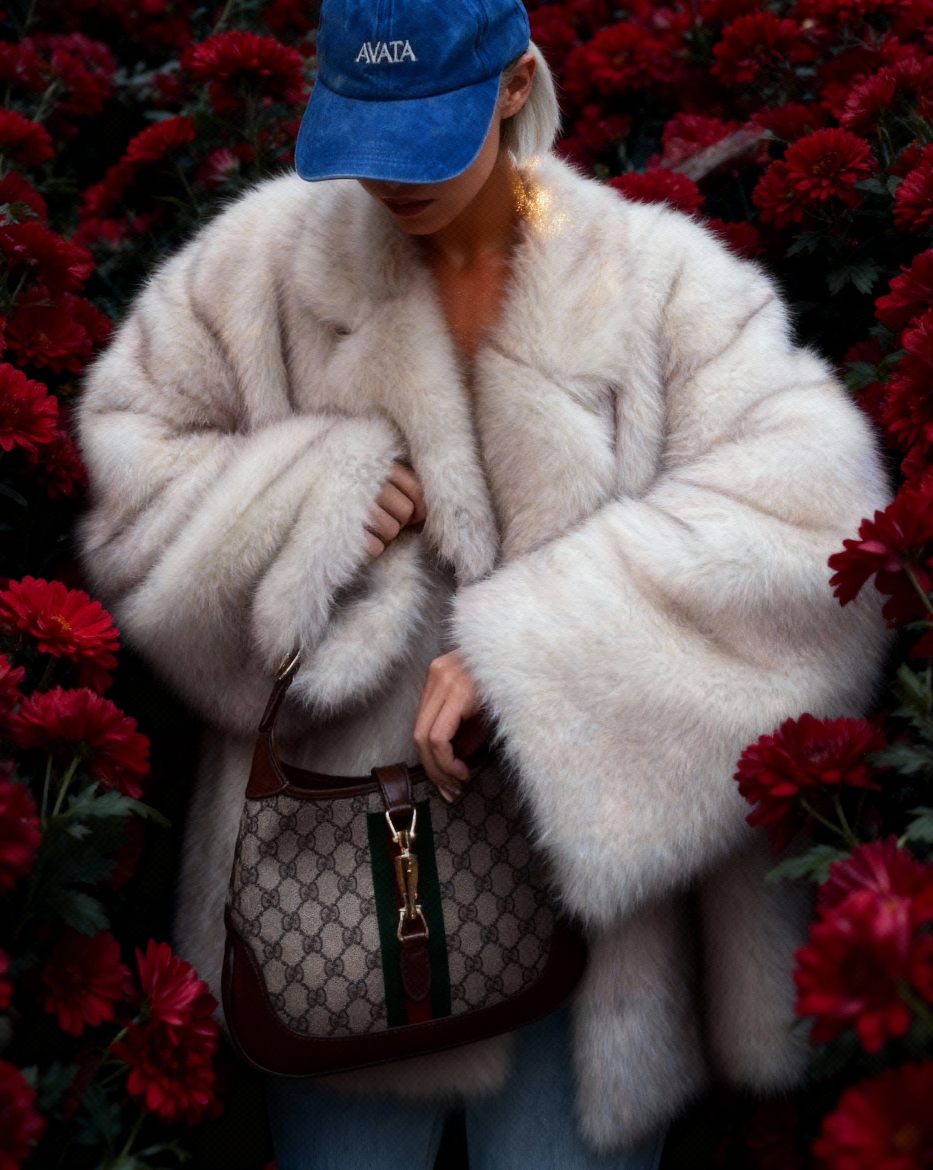 Elara Oversized Faux-Fur Coat